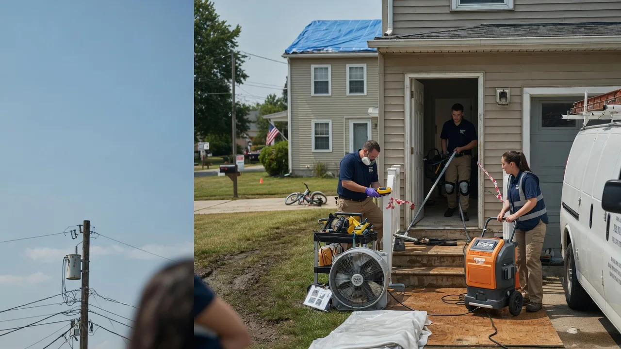 Water Damage Repair in Dalton, OH near me